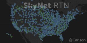 Carlson SkyNet RTN GNSS Network Map