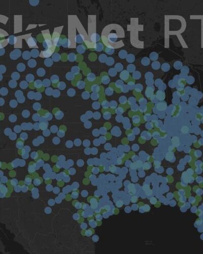 Carlson SkyNet RTN GNSS Network Map